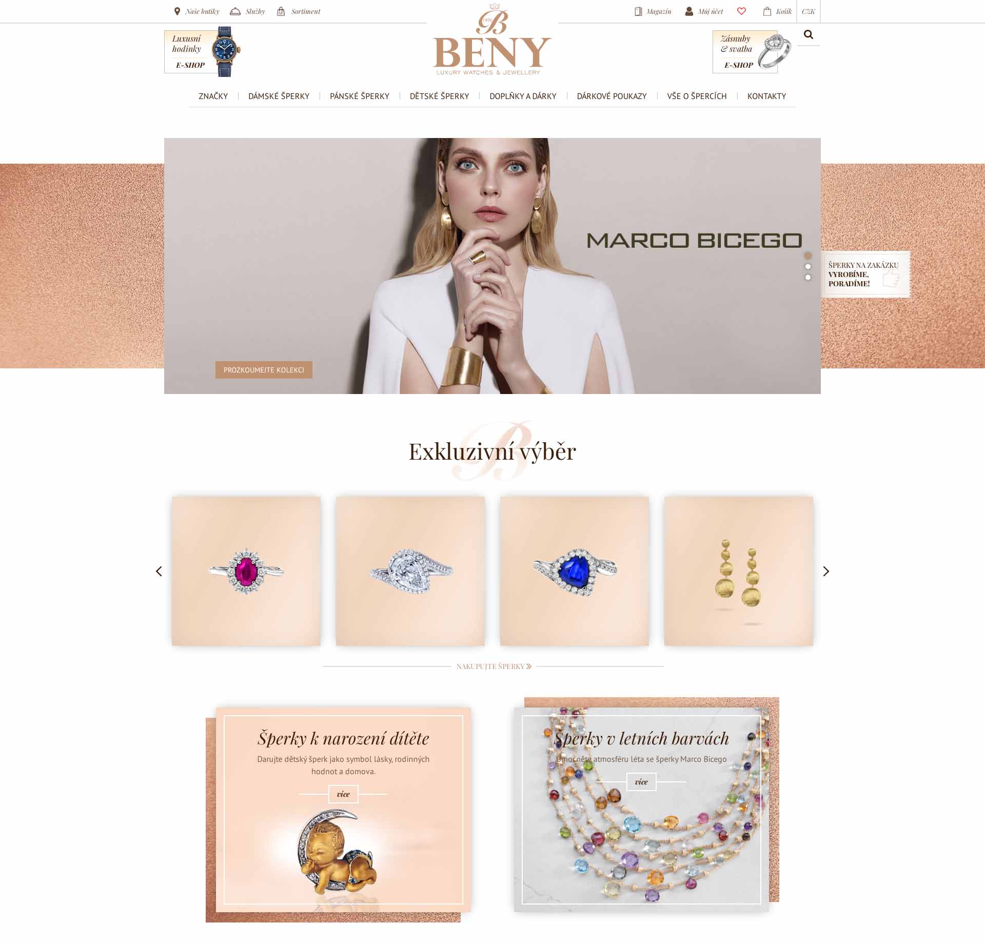 E-shop Šperky Beny